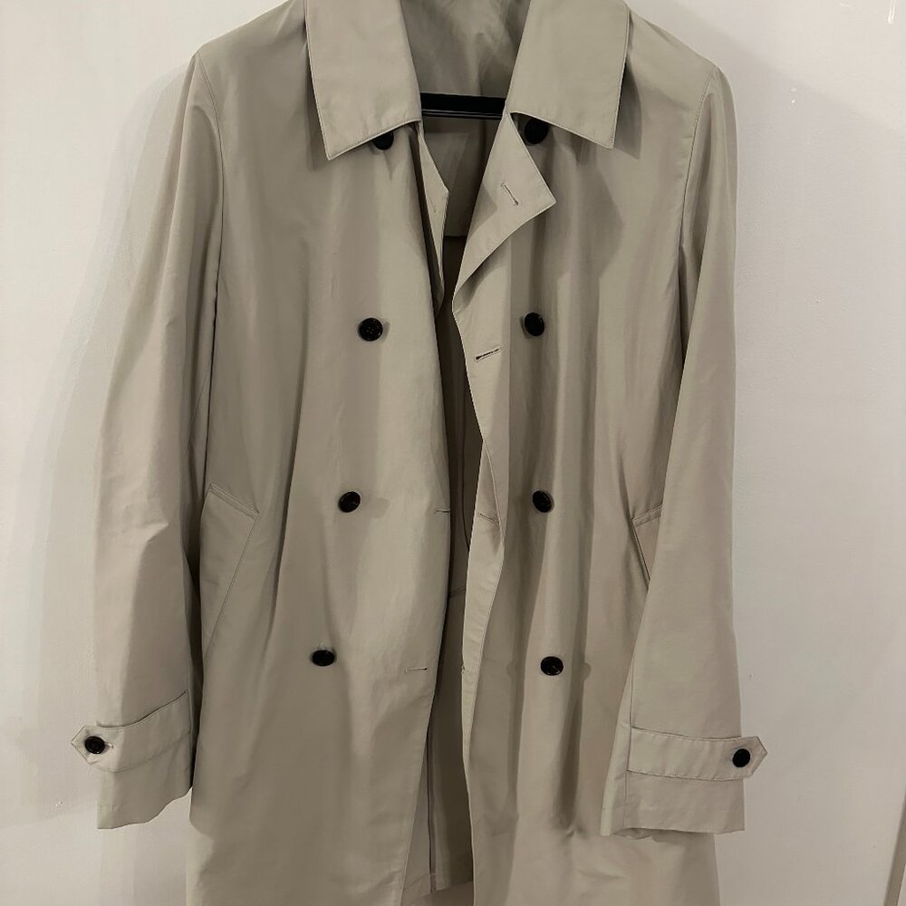 Men's Suit Supply Trench Coat (Size 46/XXL)